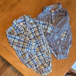Carters 18 Month Cotton Long Sleeve Onesies